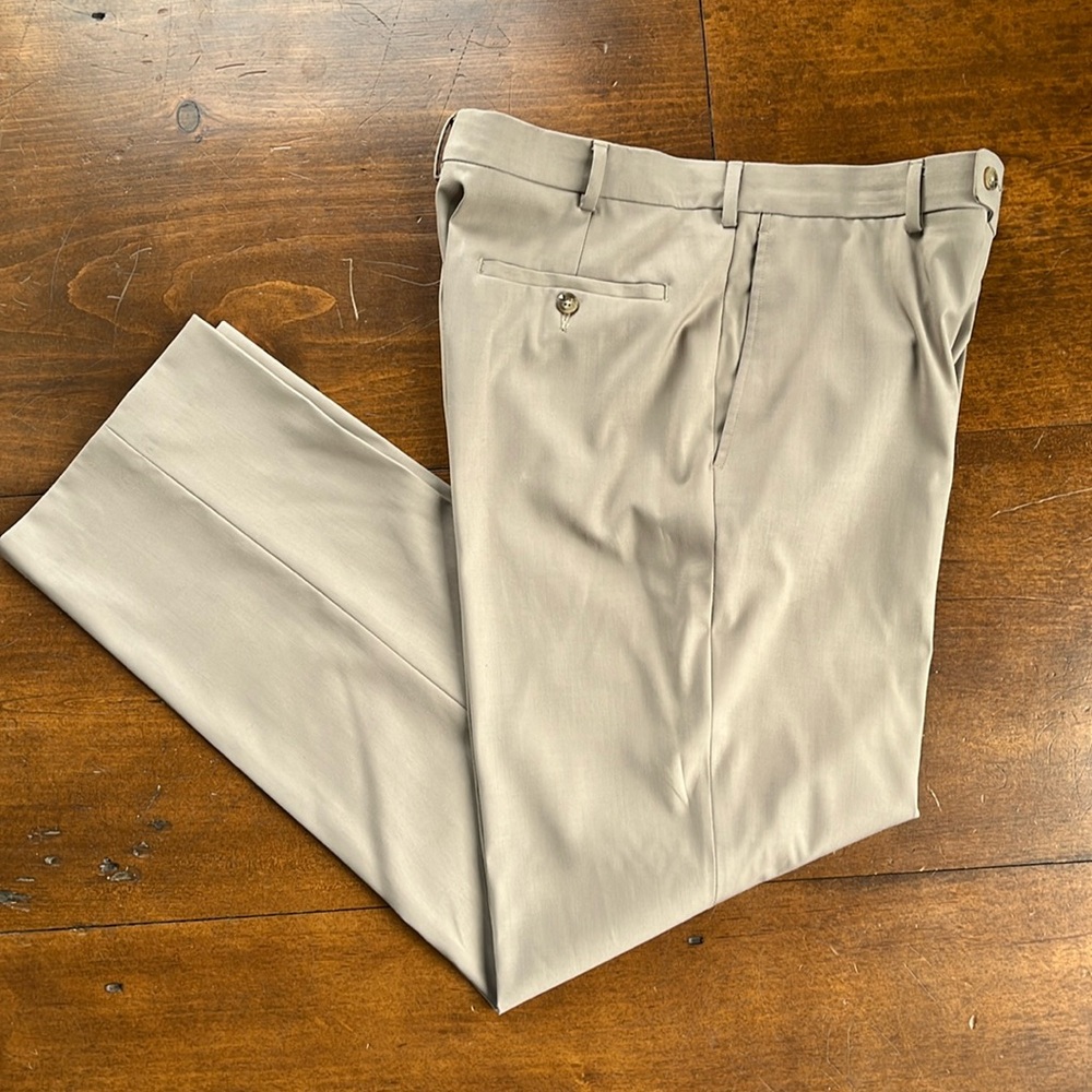 Axist Flat Front Khaki Dress Pant - 34x32